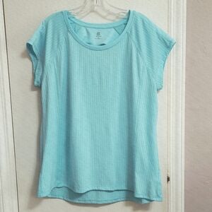 C9 by Champion aqua blue mesh top
